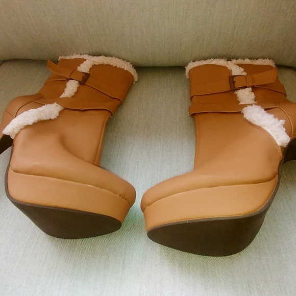JustFab Boots with the Fur! Brand New, Never Worn! Size 8 - Picture 11 of 15